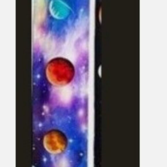 Pulseras De Silicona De Temas Del Espacio Exterior Con Diseño De Cielo Estrellad - Picture 4 of 4